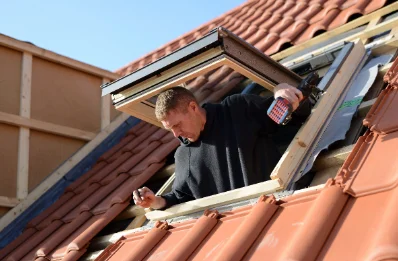Pose de fenêtres de toit Velux aux Rives